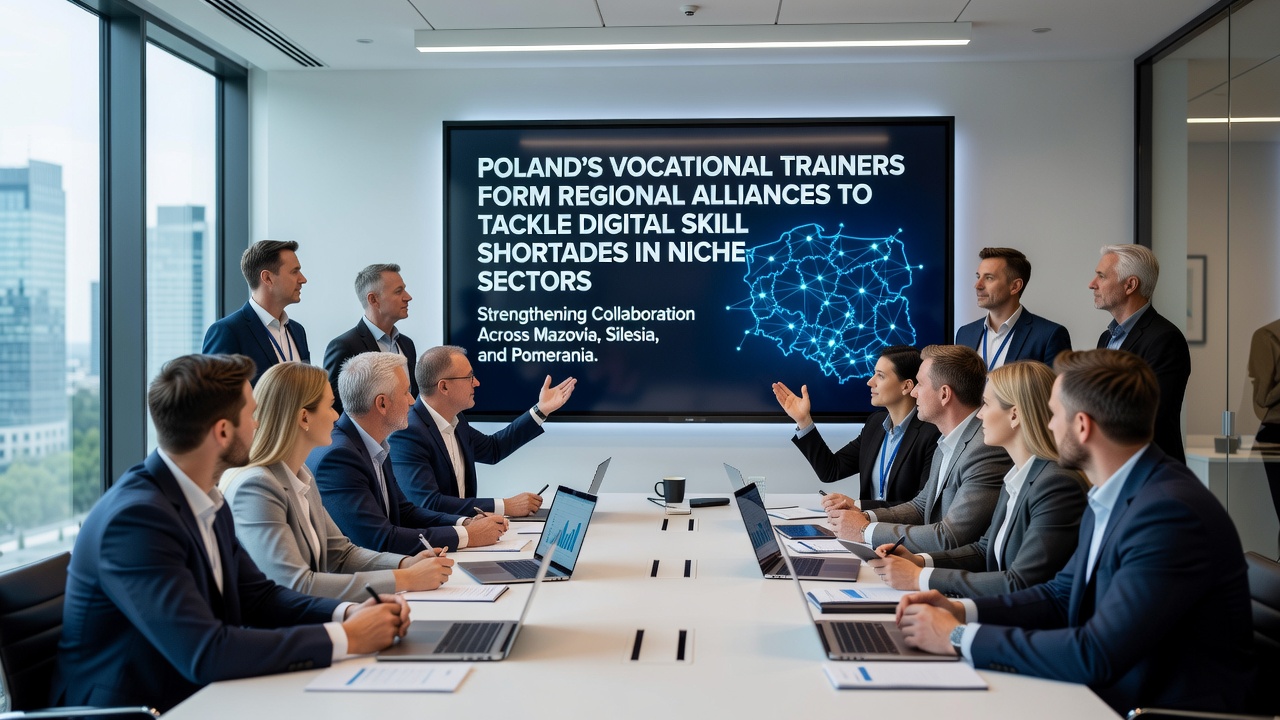 Poland's Vocational Trainers Form Regional Alliances to Tackle Digital Skill Shortages in Niche Sectors